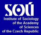 INSTITUTE OF SOCIOLOGY OF THE ACADEMY OF SCIENCES OF THE CZECH REPUBLIC PUBLIC RESEARCH INSTITUTION